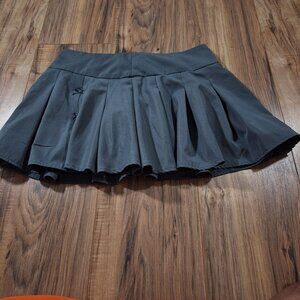 Romwe baby doll school girl pleated gray skirt size 6